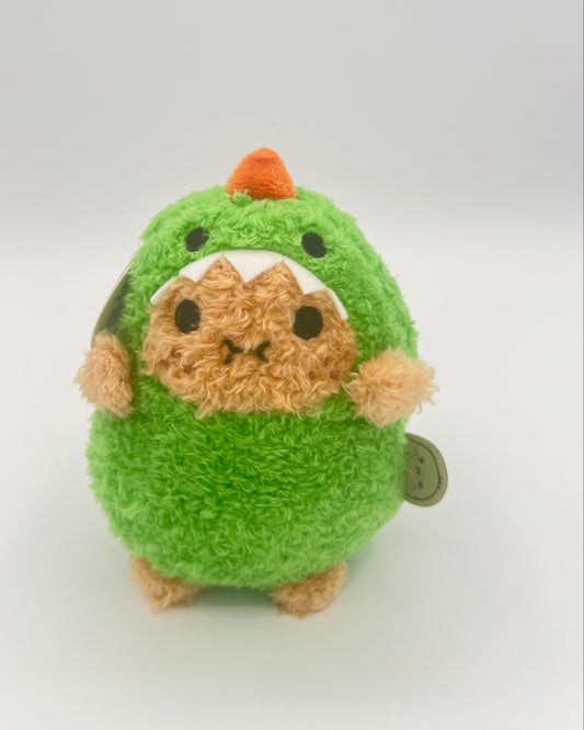 Green Dino Ricespud Mini Sitting Plush Toy