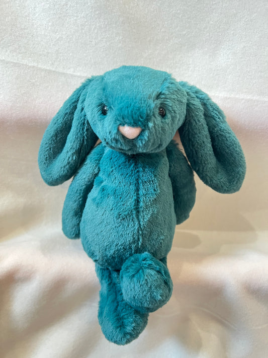 Bashful Teal Bunny