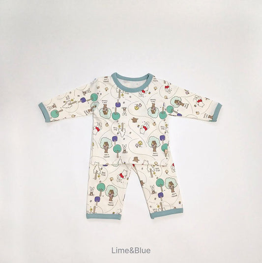 Lime&Blue Home clothes Winnie the Pooh