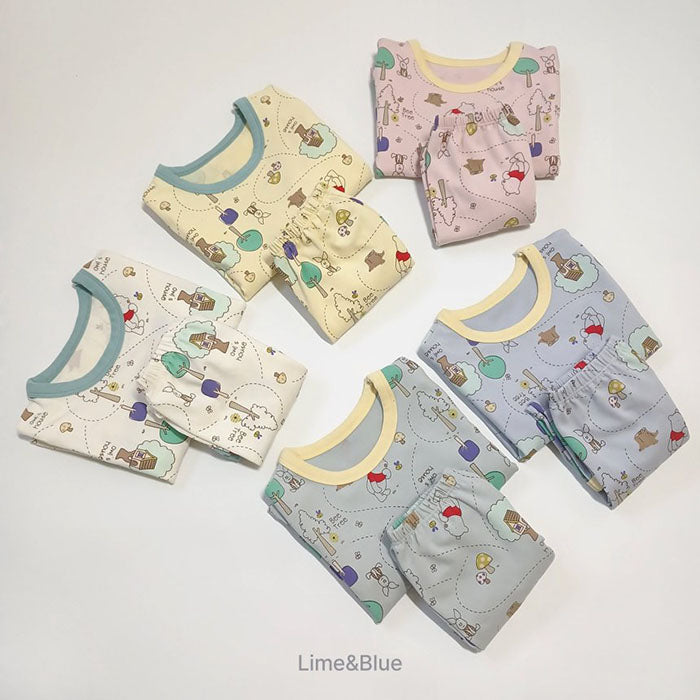 Lime&Blue Home clothes Winnie the Pooh