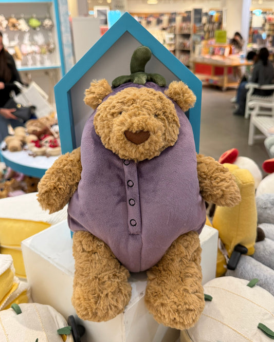 Bartholomew Bear Aubergine