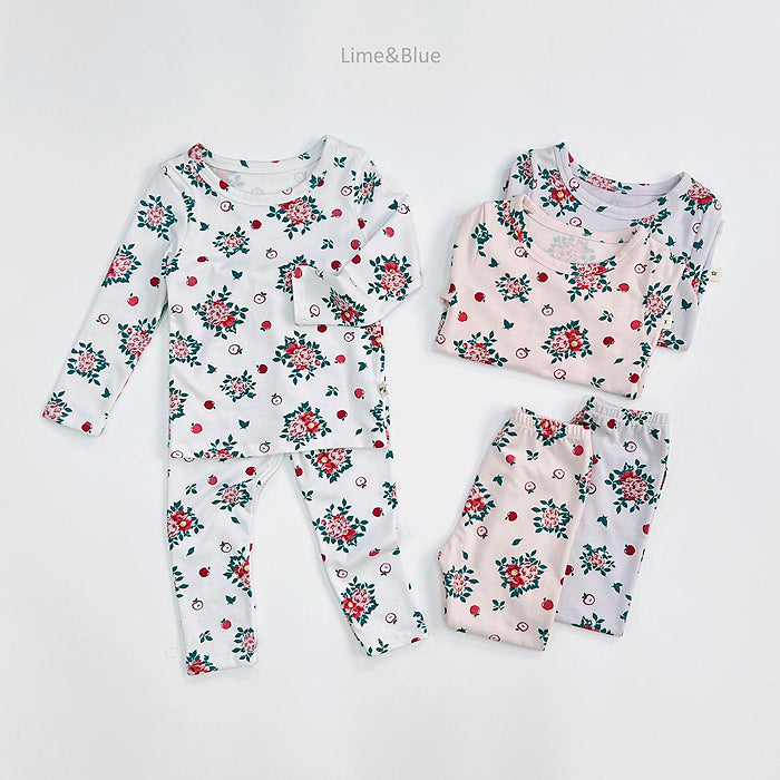 Lime&Blue Home clothes Home clothes Flower