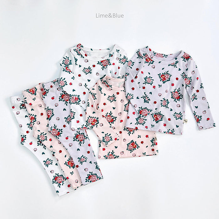 Lime&Blue Home clothes Home clothes Flower