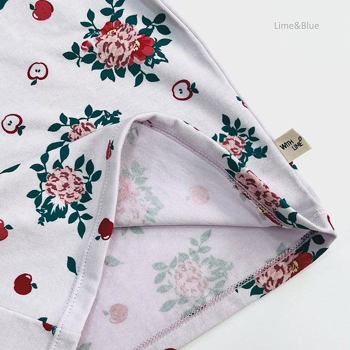 Lime&Blue Home clothes Home clothes Flower