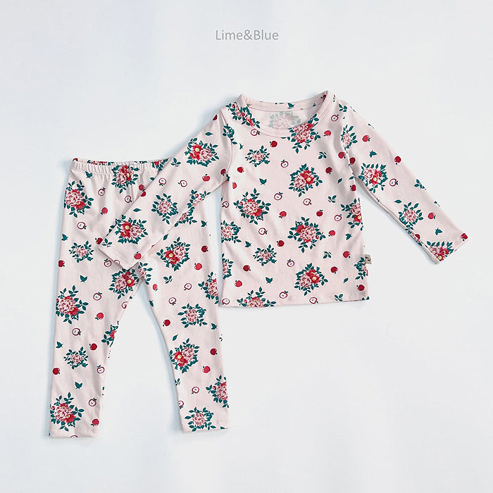 Lime&Blue Home clothes Home clothes Flower