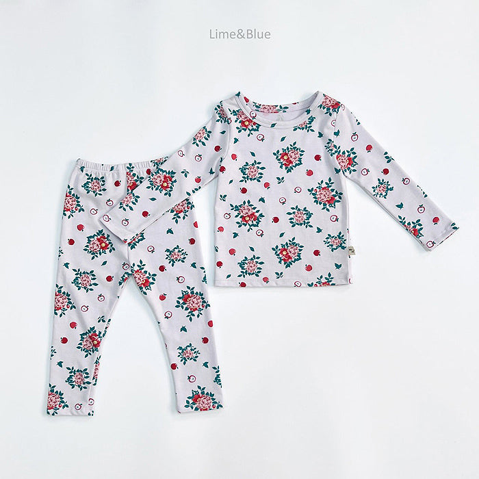 Lime&Blue Home clothes Home clothes Flower