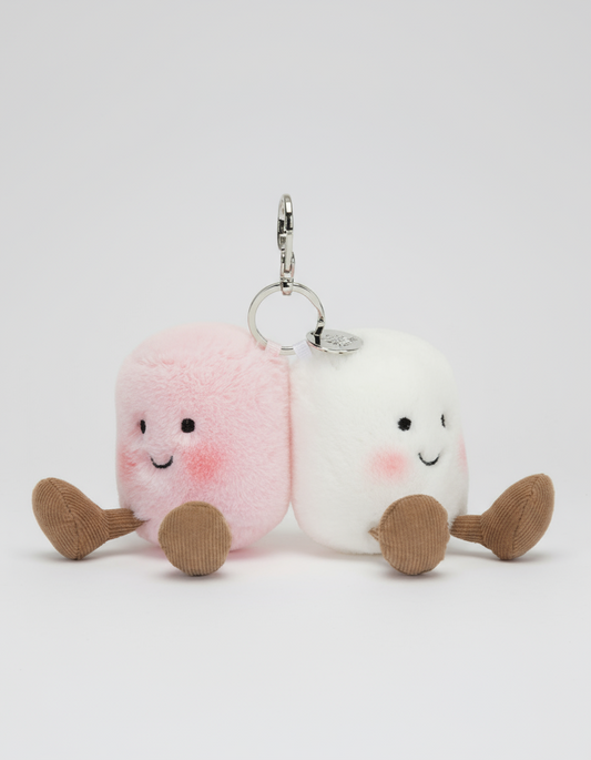 Amuseables Pair of Marshmallows Bag Charm
