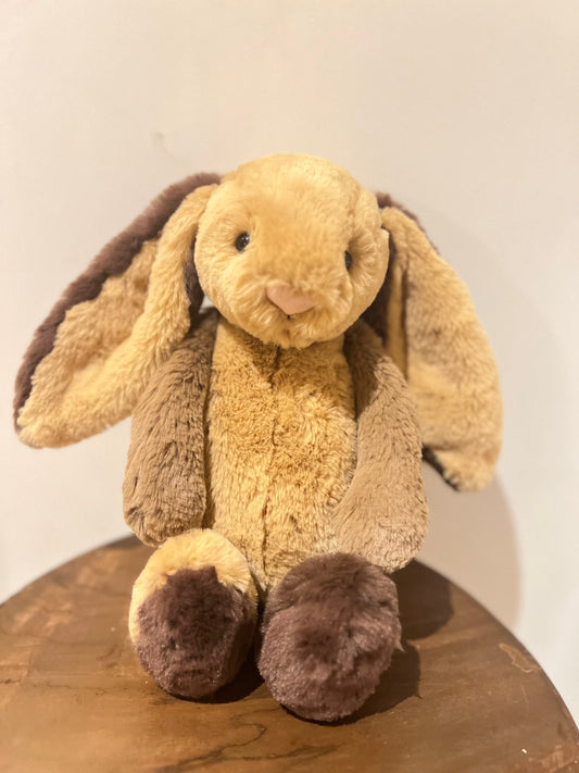 Bashful Patchwork Brown Bunny