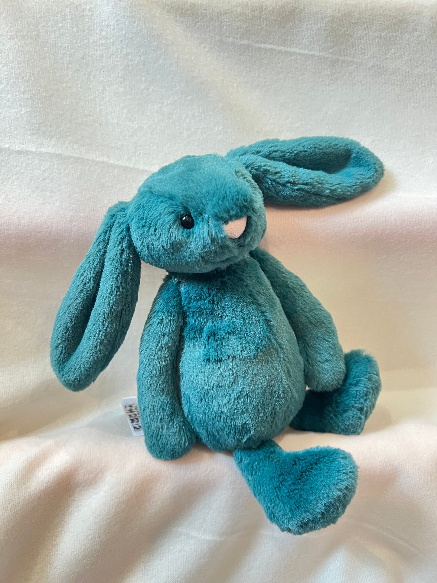 Bashful Teal Bunny