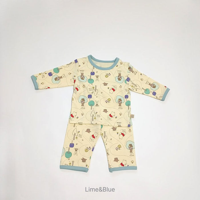 Lime&Blue Home clothes Winnie the Pooh