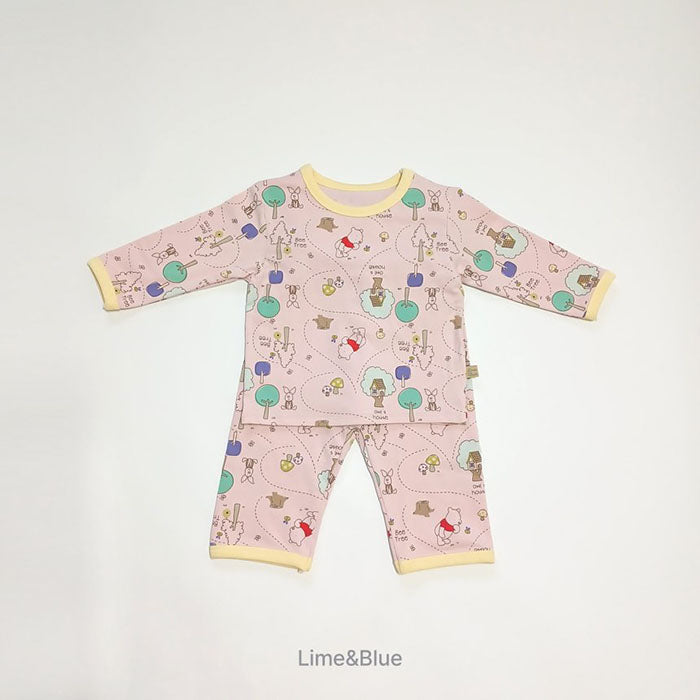 Lime&Blue Home clothes Winnie the Pooh