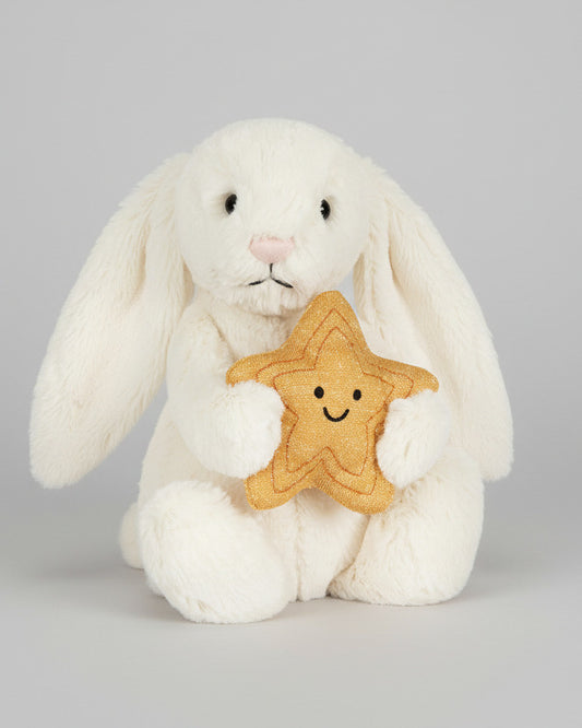 Cream Bunny with Star